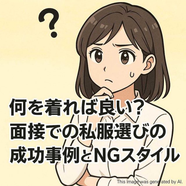何を着れば良い？面接での私服選びの成功事例とNGスタイル