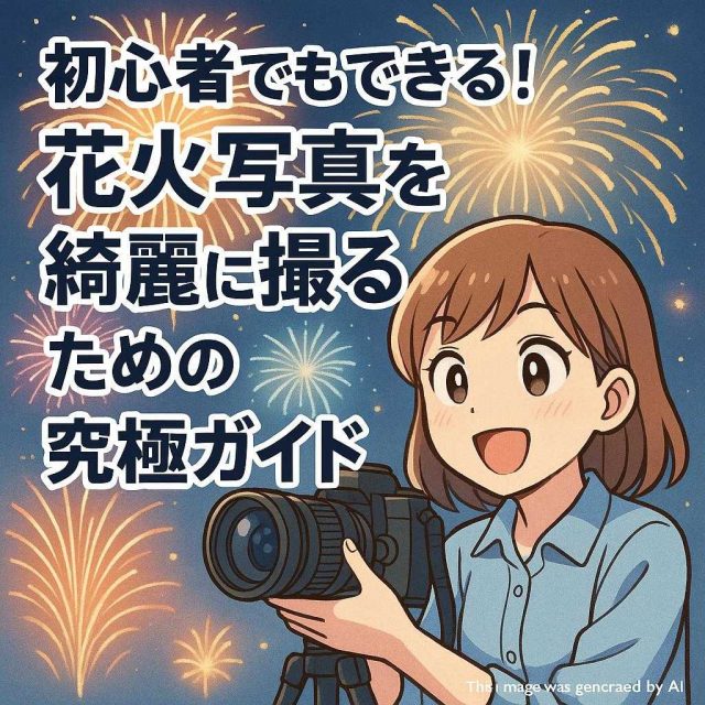 初心者でもできる！花火写真を綺麗に撮るための究極ガイド